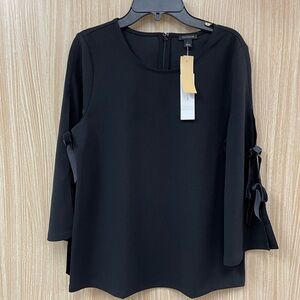 NWT Ann Taylor Black Top Size Small